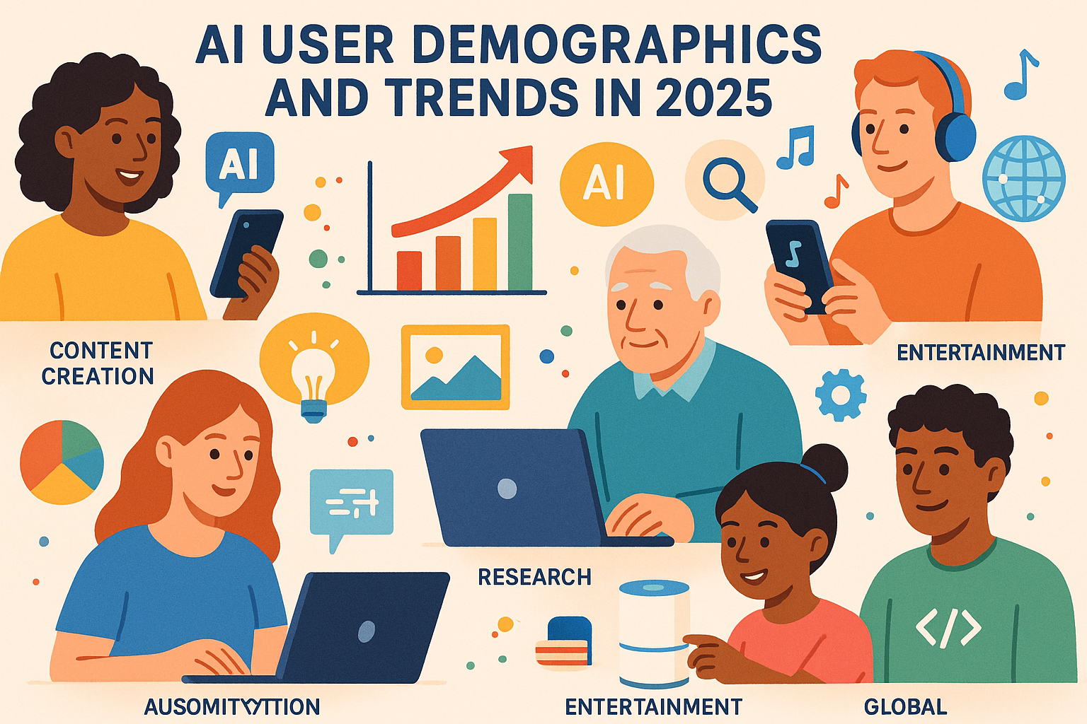 Who Uses AI in 2025? Demographics, Territories, and Use Cases Explained